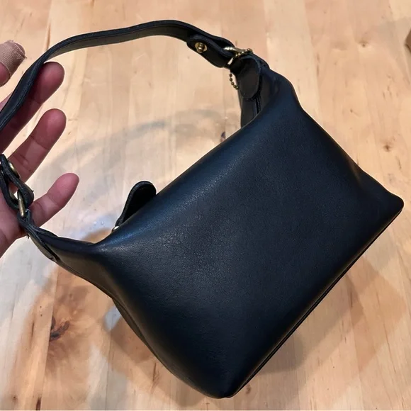 New Vintage Coach Classic Pouch Mini black - Picture 2 of 15